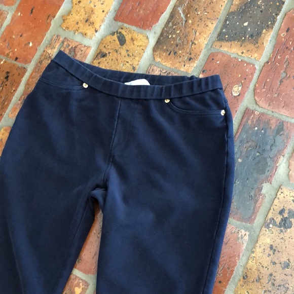 (2 pair)Michael Michael Kors pants Black sz6 Navy P/M - Picture 12 of 16
